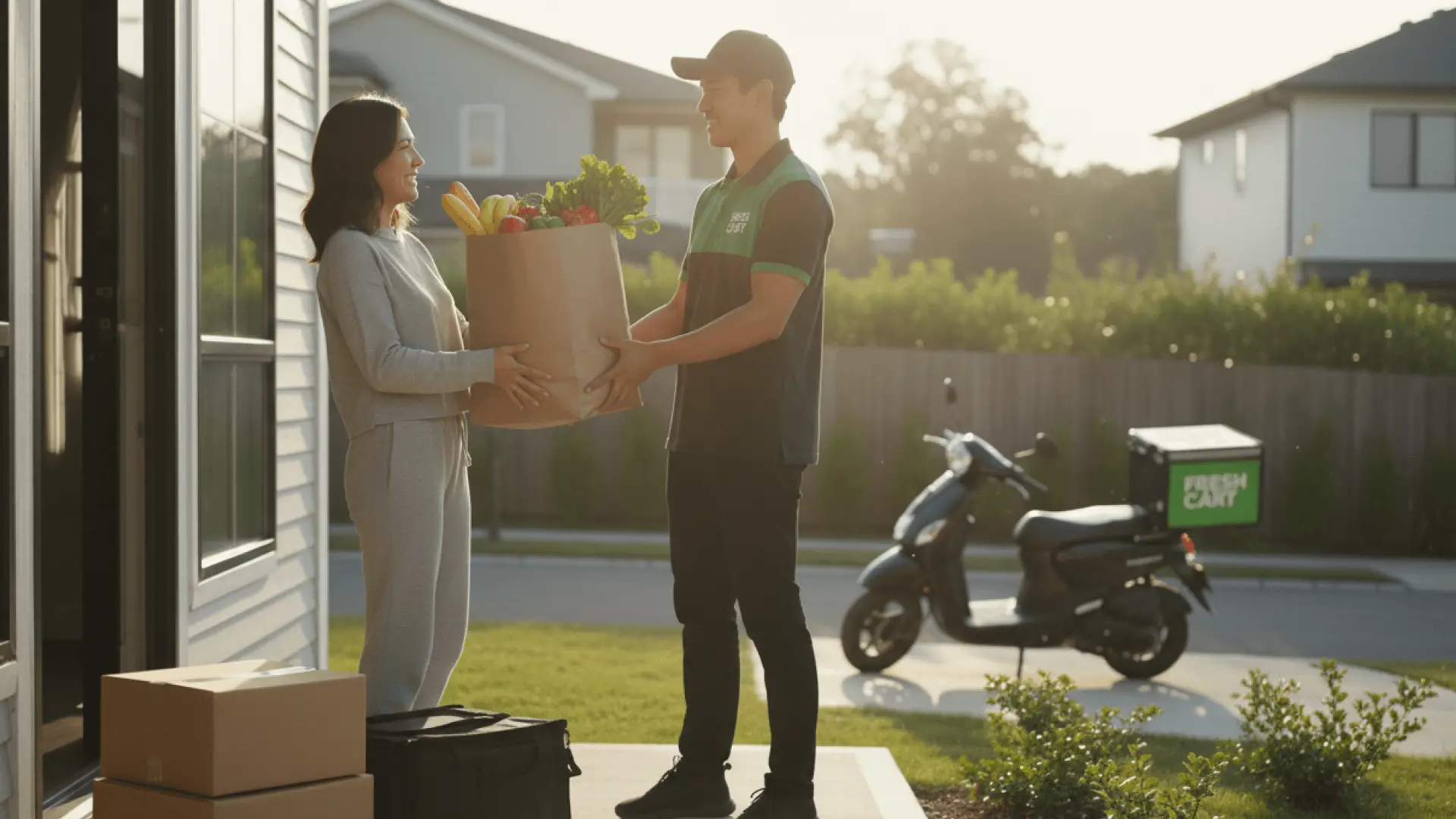Multilingual Grocery Delivery Platform