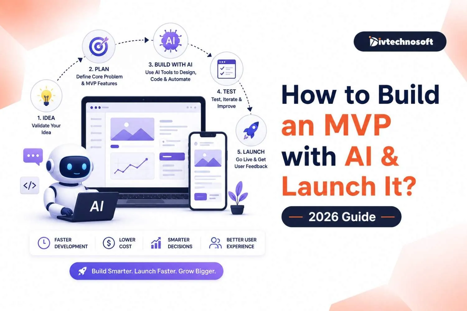 How to Build an MVP with AI & Launch It? - 2026 Guide