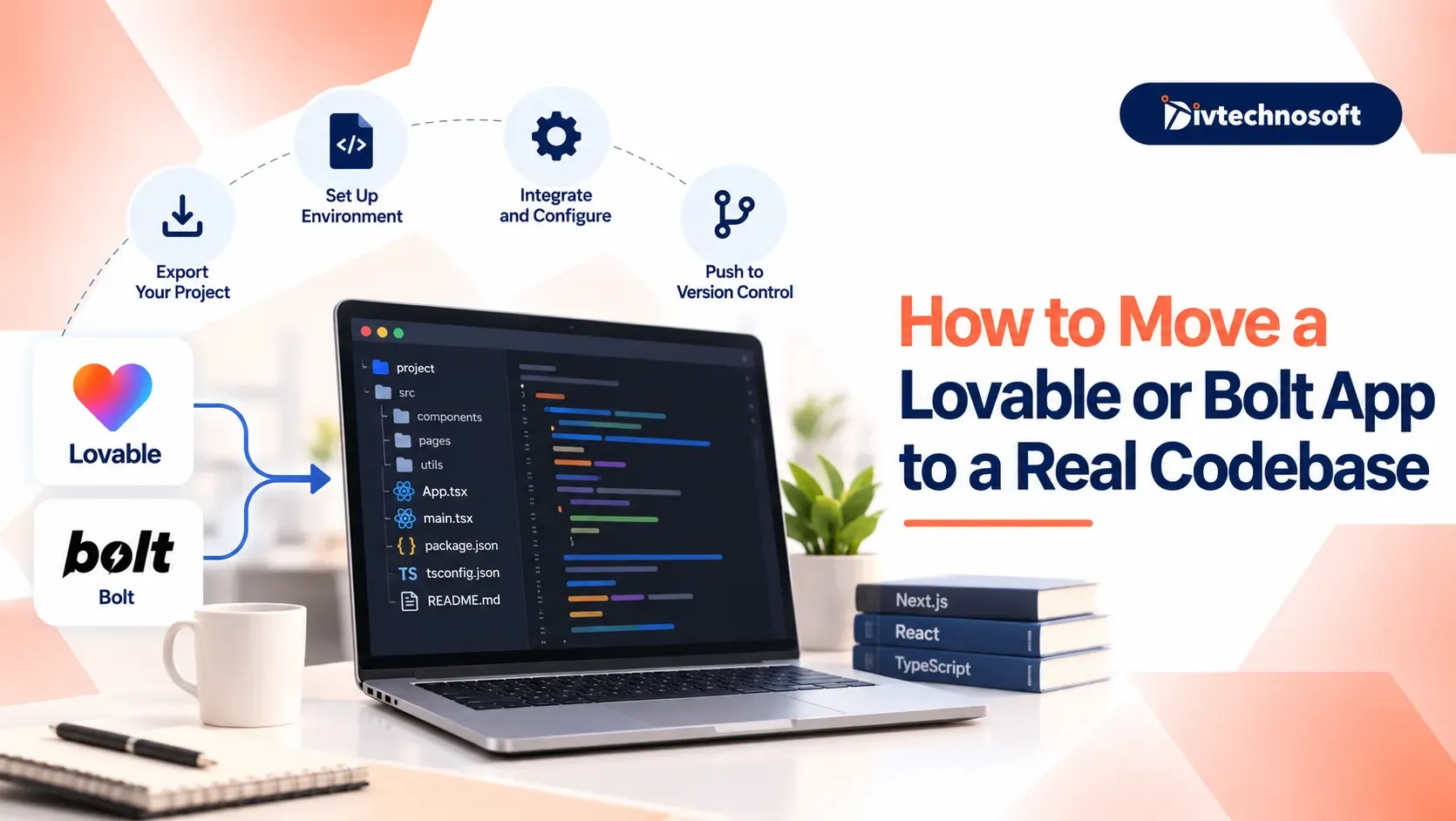 How to Move a Lovable or Bolt App to a Real Codebase