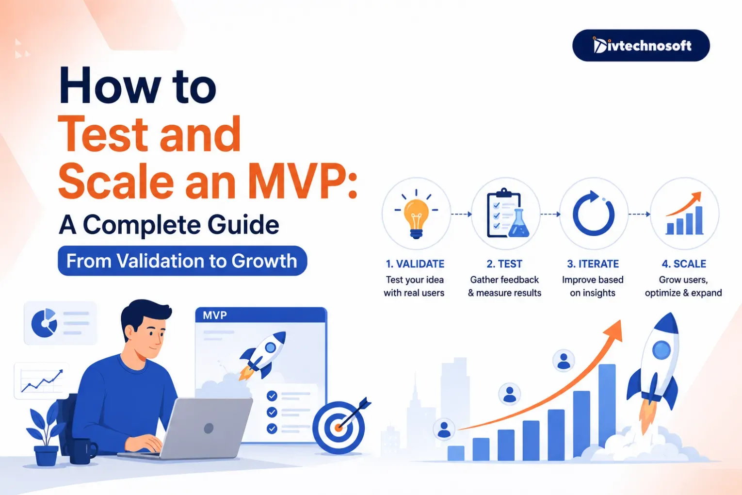 How to Test and Scale an MVP: A Complete Guide From Validation to Growth