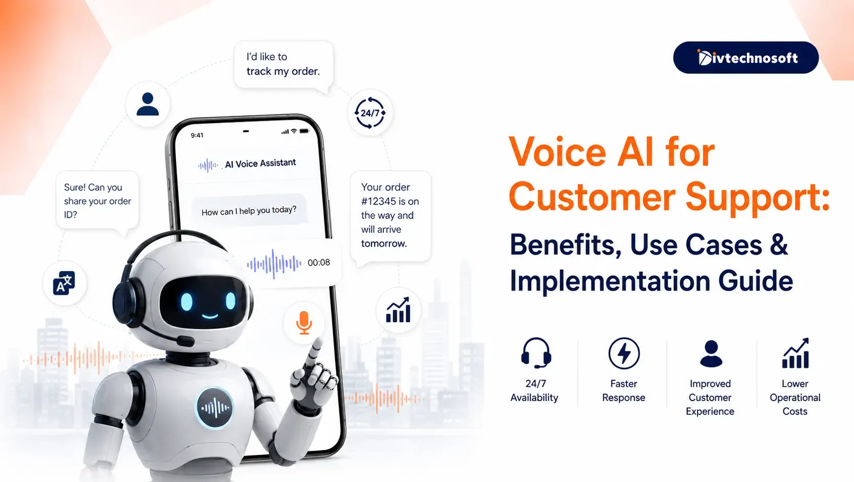 Voice AI for Customer Support: Benefits, Uses & More